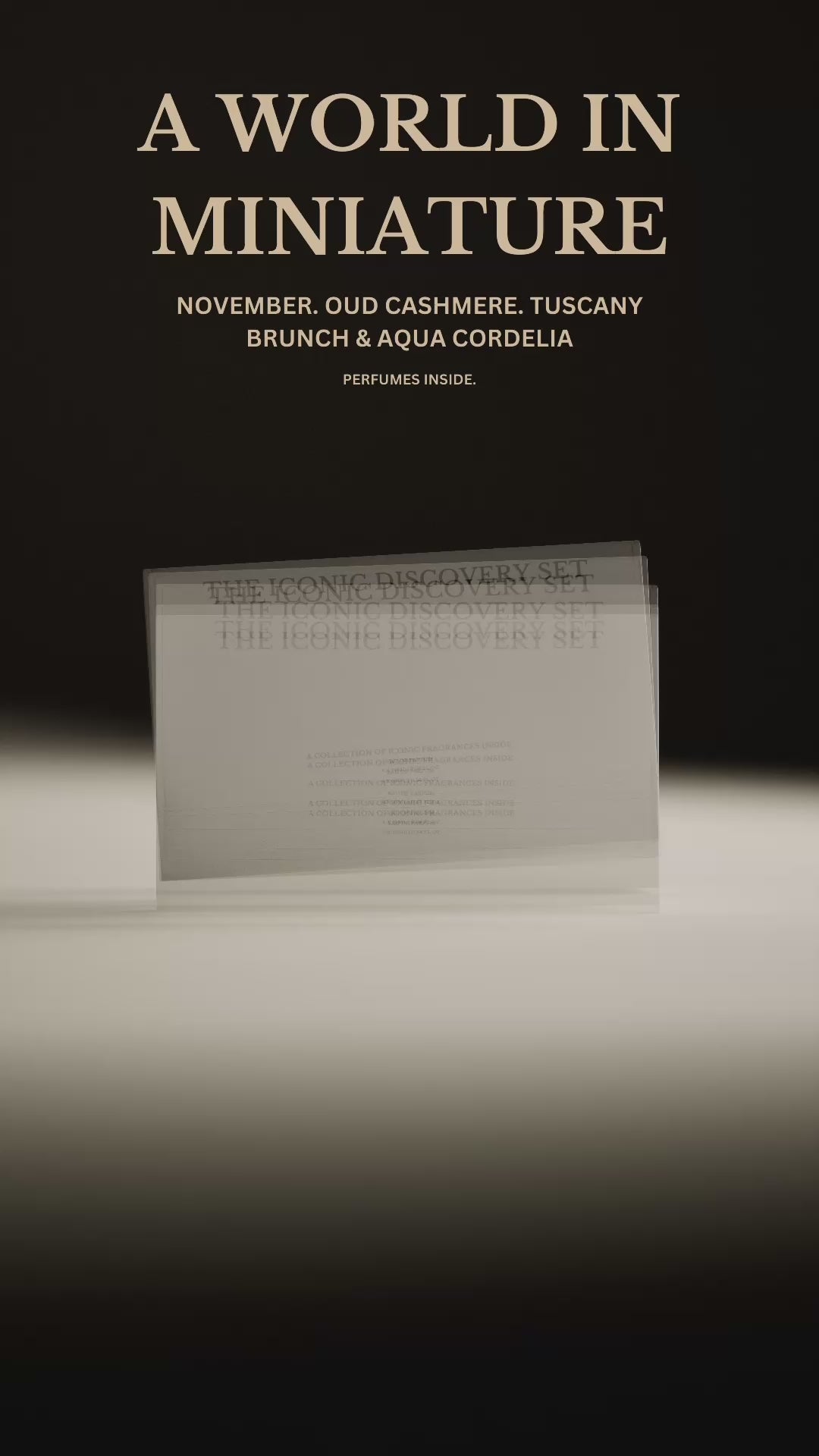 THE ICONIC DISCOVERY SET (4 X 10ML)