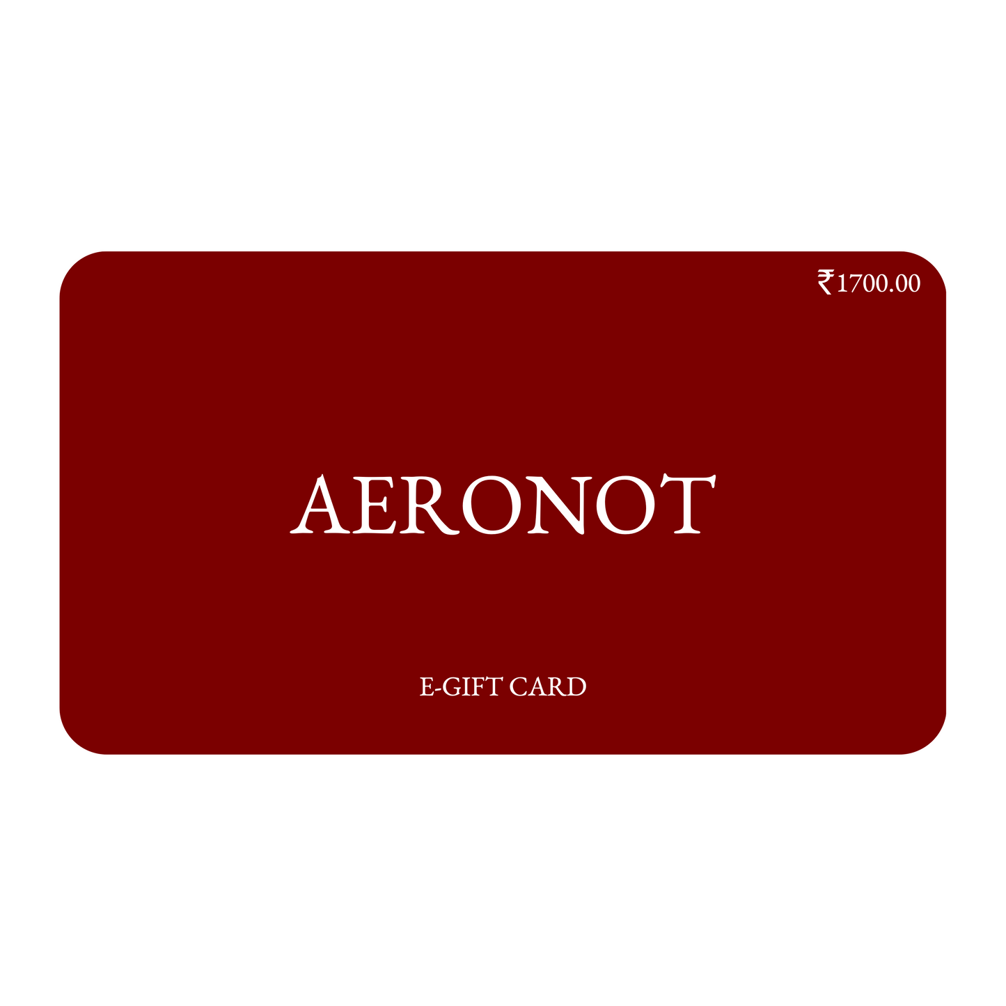 AERONOT Gift Card